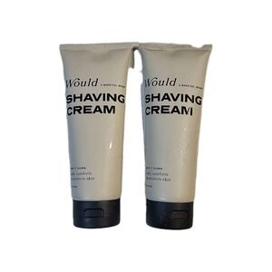 2PK Would A Barstool Brand Shaving Cream ~ 7 FL OZ EACH ~ FRAGRANCE FREE